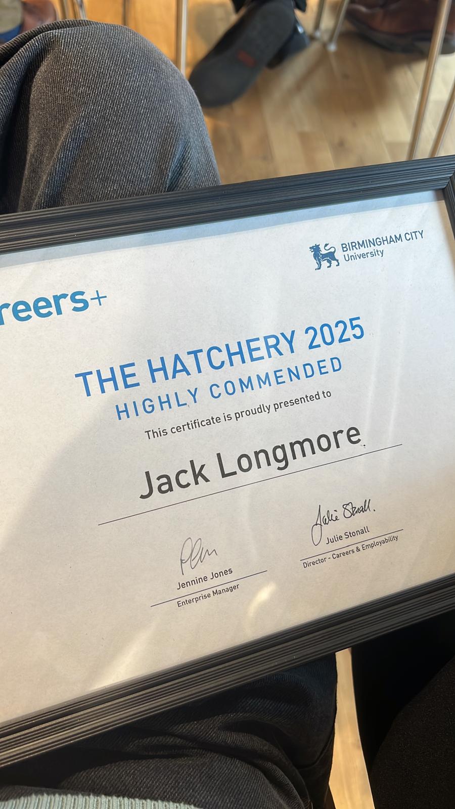 Hatchery Award